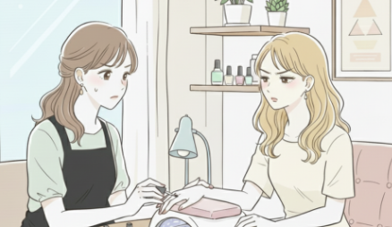 接客マナー中心。信頼構築は感覚的。